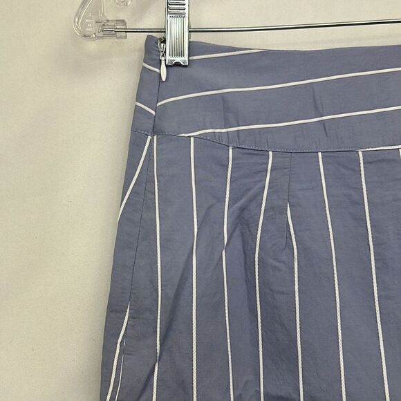 EVIDNT Asymmetrical Mini Skirt, Sky Stripe, XS NWT - Picture 8 of 12